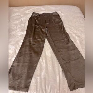 NWT The Gap Khaki Silky Pants sz 12 🌟Tall